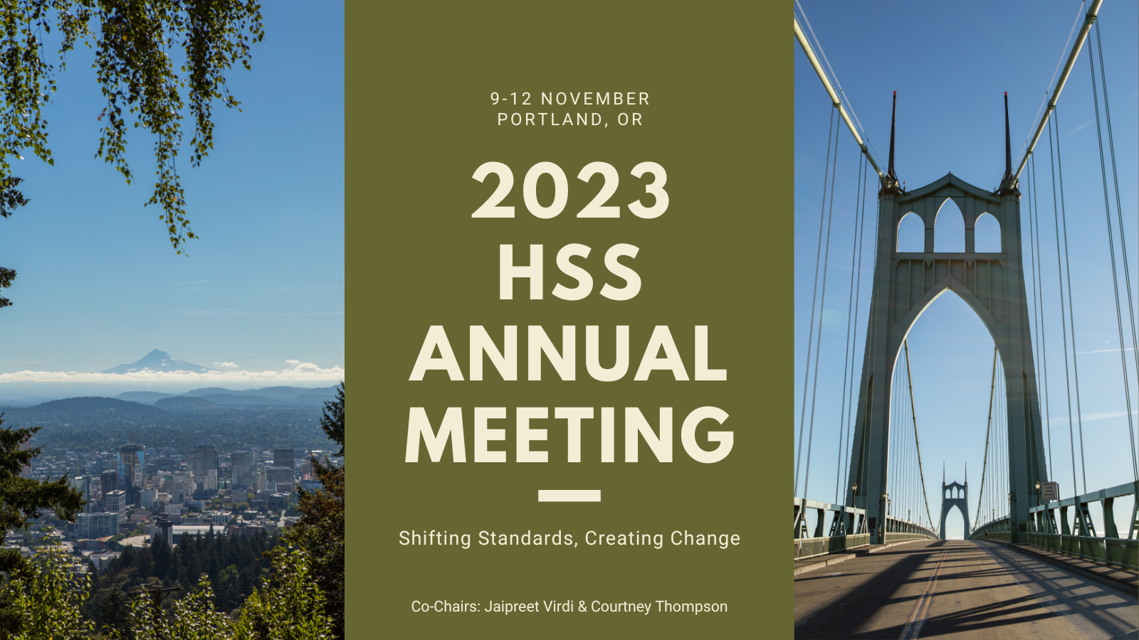 2023 Annual Meeting: Call for Proposals, Shifting Standards, Creating Change.